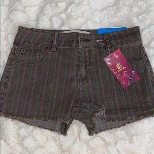 April girl striped shorts NWT